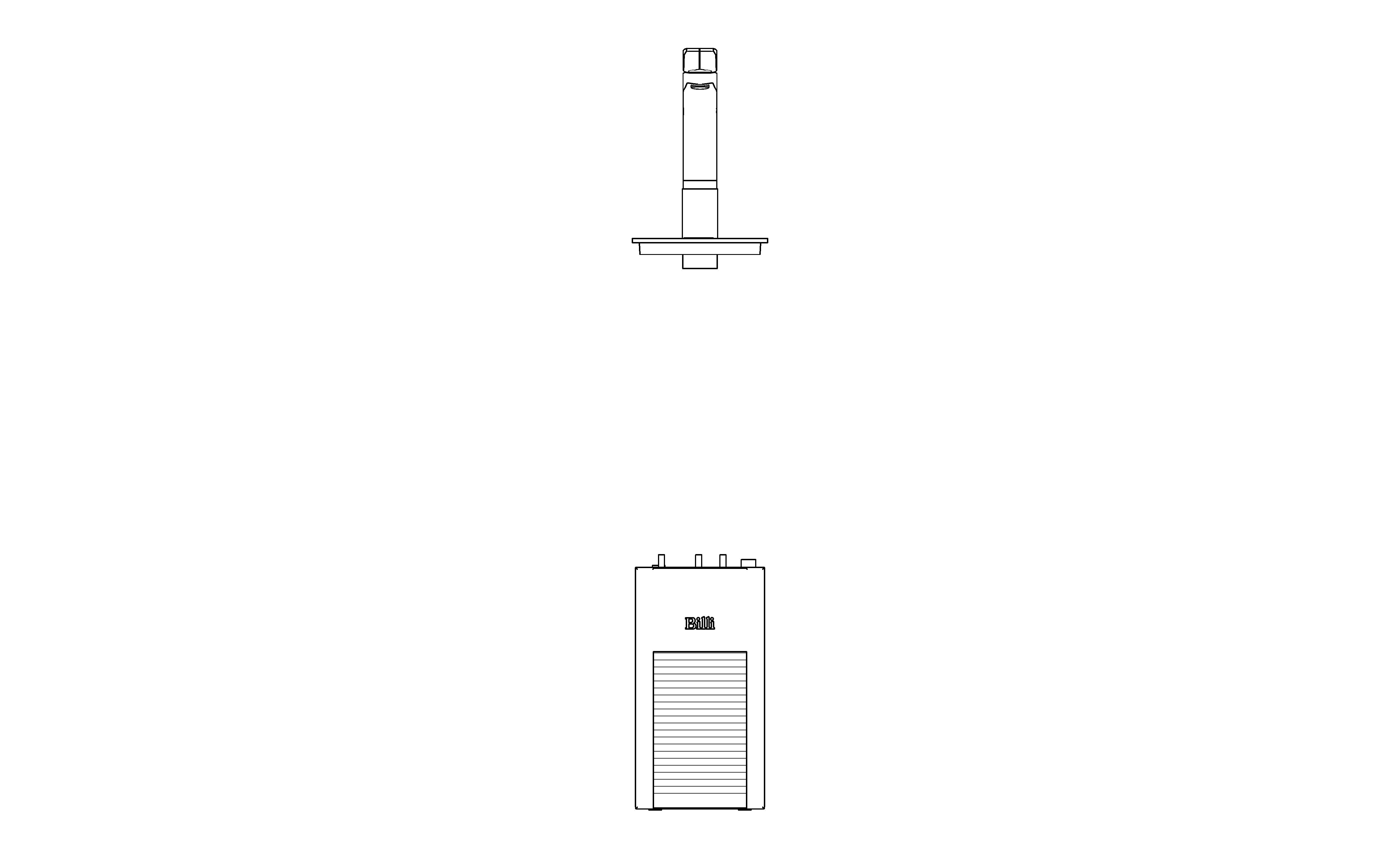 Image of Billi Sahara with XL Levered Dispenser