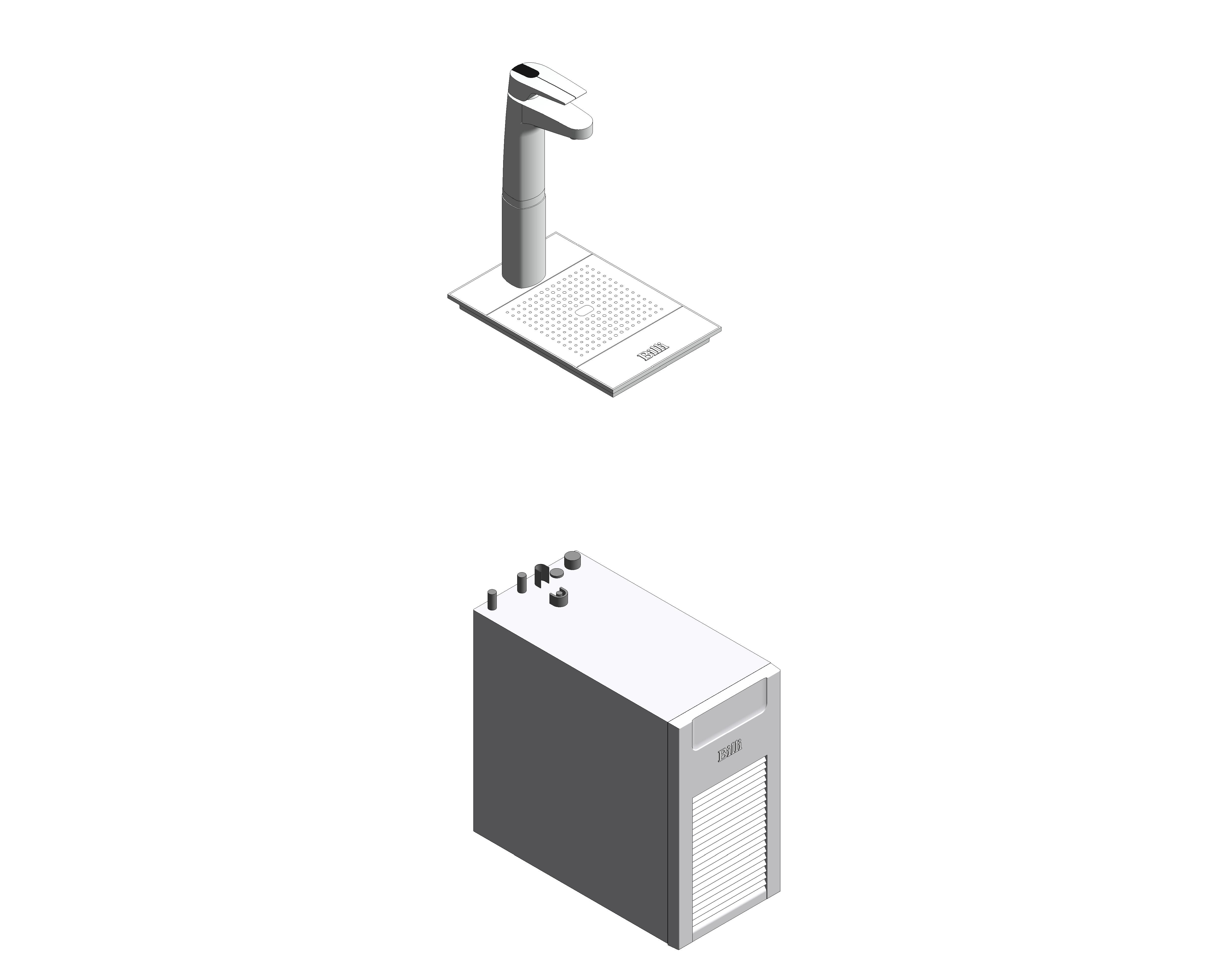 Image of Billi Sahara with XL Levered Dispenser