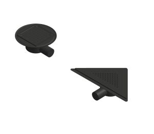 Product: Floor Drain Two Part, series 382, Square or Triangle-wall mounted
