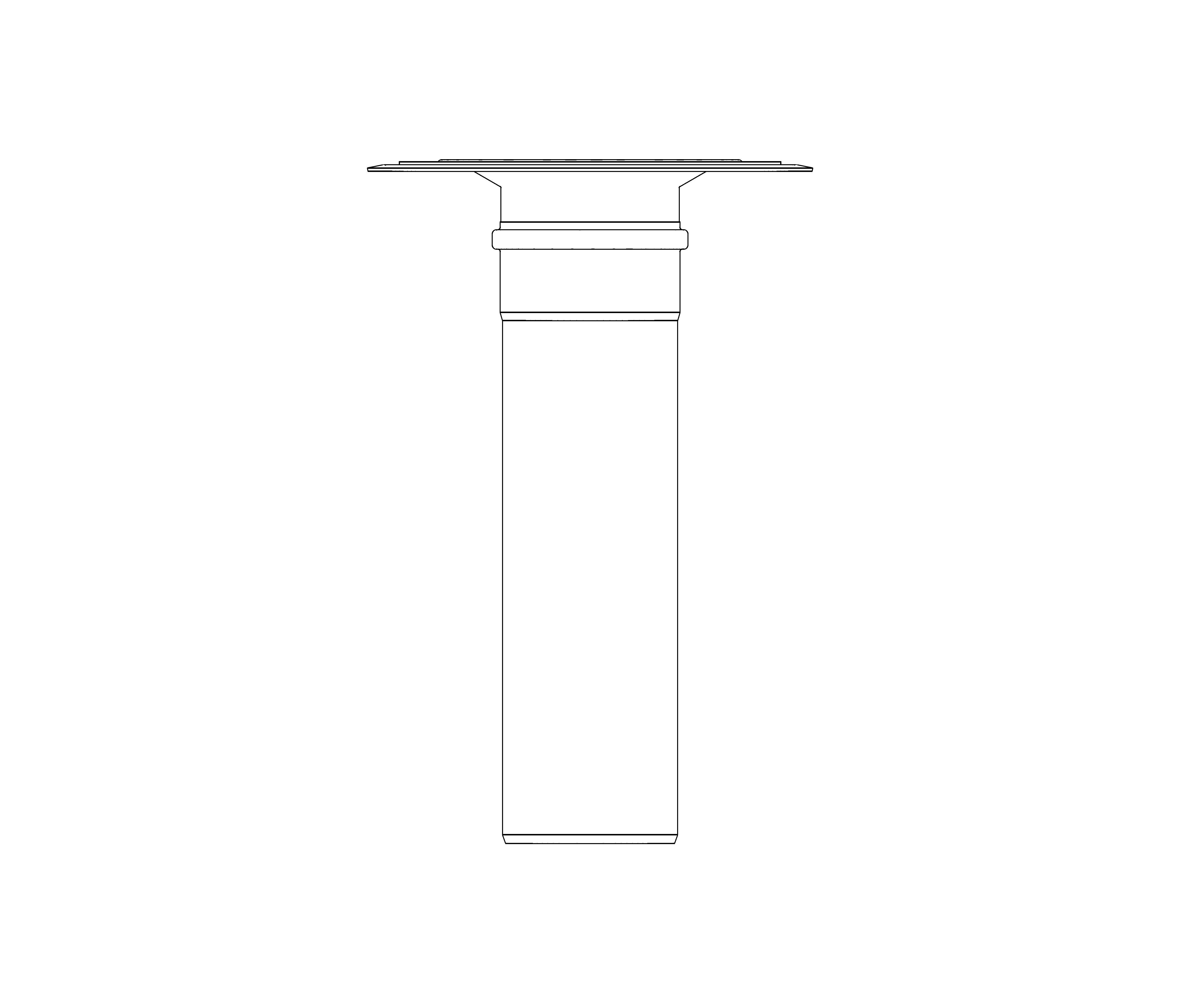 Product: Lower Part For Roof Drain - 402.104