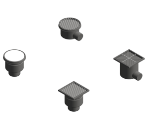 Image of One Part Industrial Drain 300mm - Tile / Resin / Concrete