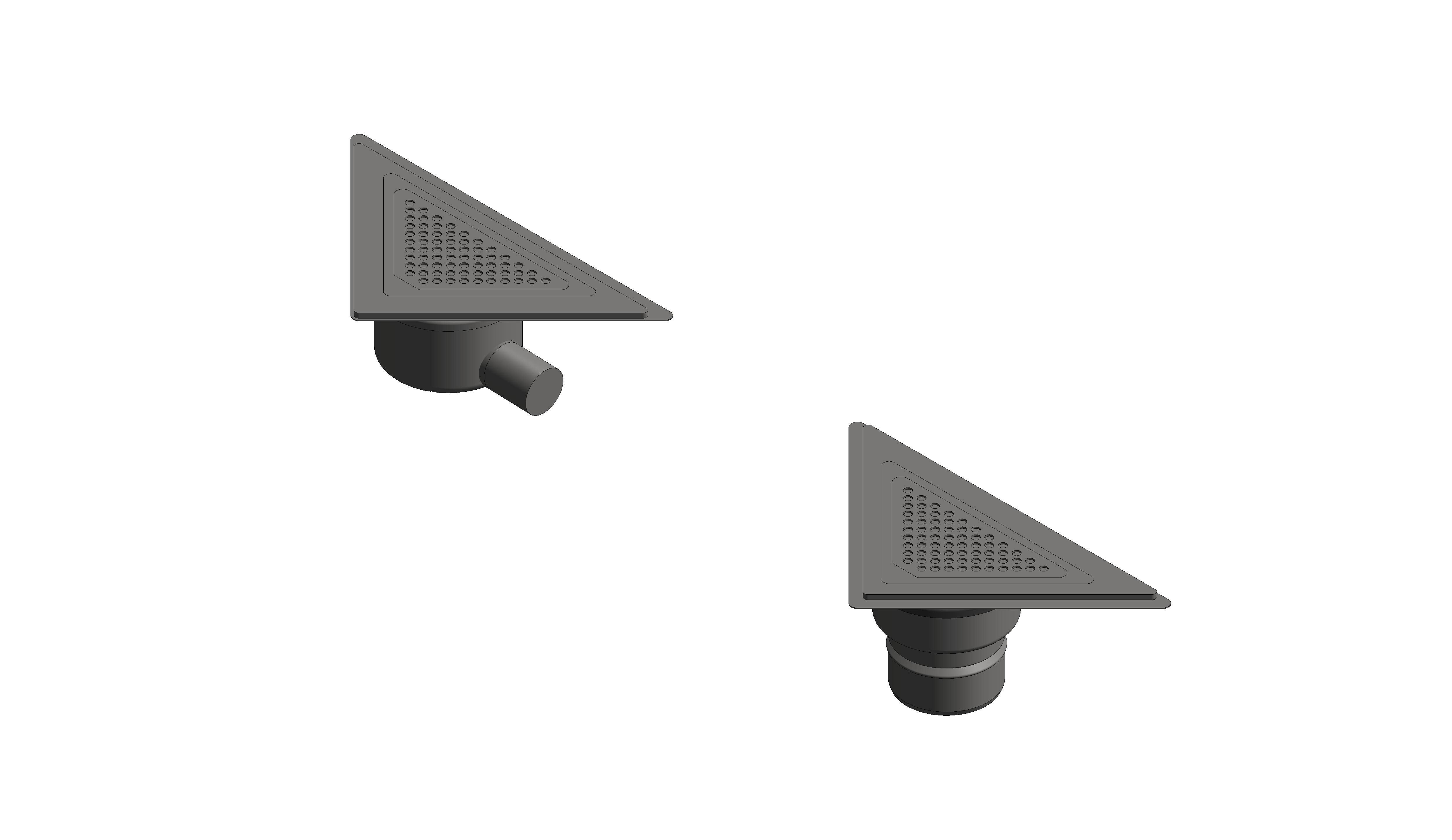 Bim, content,object,component,BIM, Store, Revit, BLÜCHER®, Pipe, Pipes, MEP, Grating, Water, Trap, Drainage, Filter, Basket, Lower, Part, 314, Shower, Drain