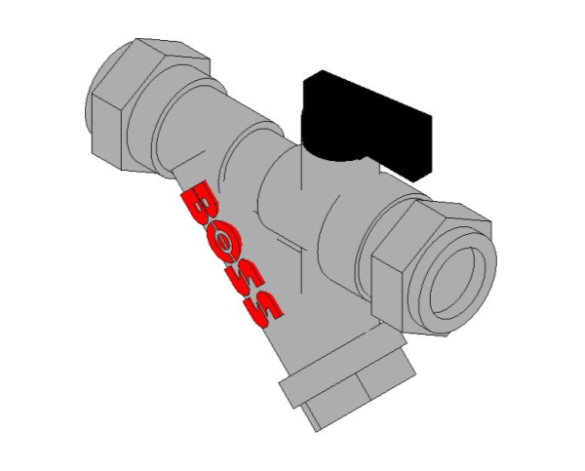 bimstore 3D image of BOSS Ball Valve - 282CF