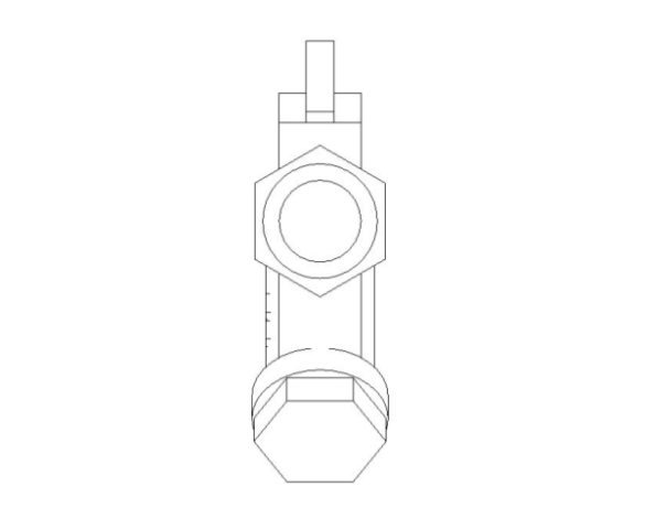 bimstore side image of BOSS Ball Valve - 282CF