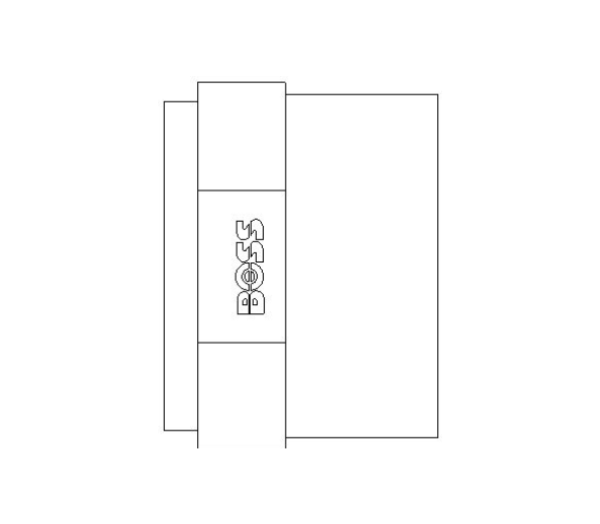 bimstore plan image of BB3 Male Coupling from Boss