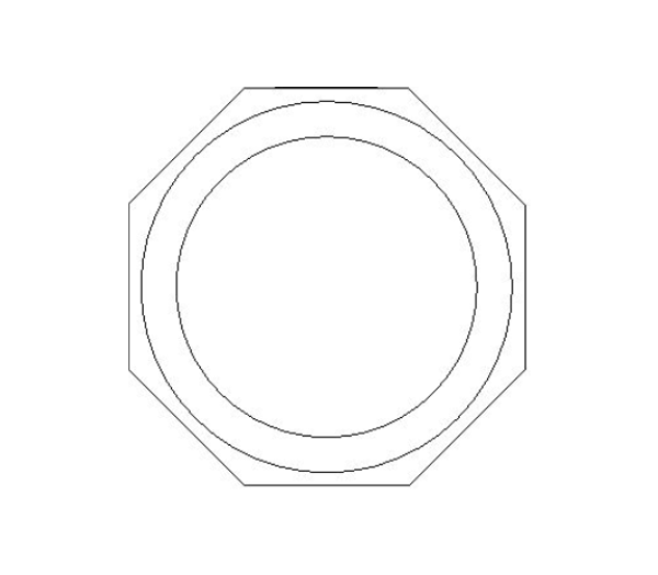 bimstore side image of BB3 Male Coupling from Boss
