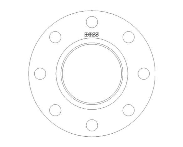 bimstore side image of the Bi-Metallic Flanges Table 16/23 from Boss