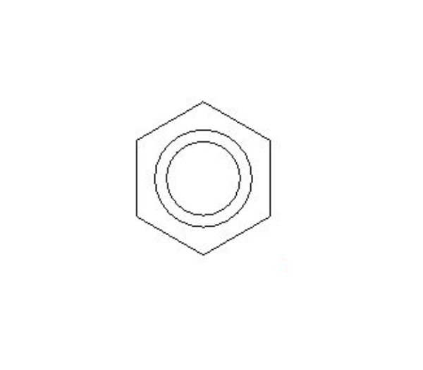 bimstore side image of the Brass Screwed Pipe Hexagon Nipple Reducing from Boss
