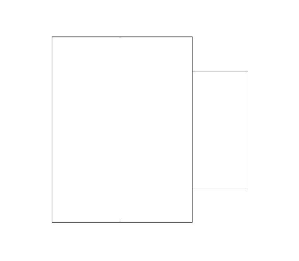 bimstore plan image of the Brass Screwed Solid Square Head Plug from Boss