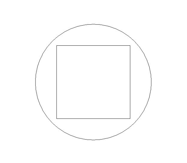 bimstore side image of the Brass Screwed Solid Square Head Plug from Boss
