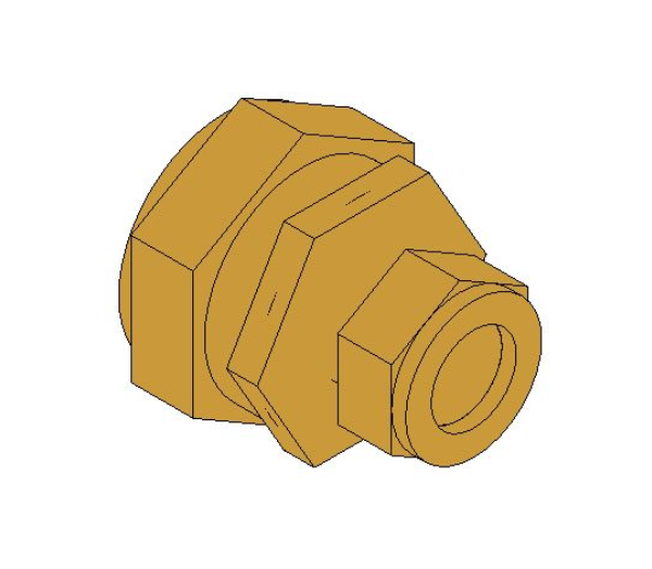 bimstore 3D image of the Compression Coupling Reducer from Boss