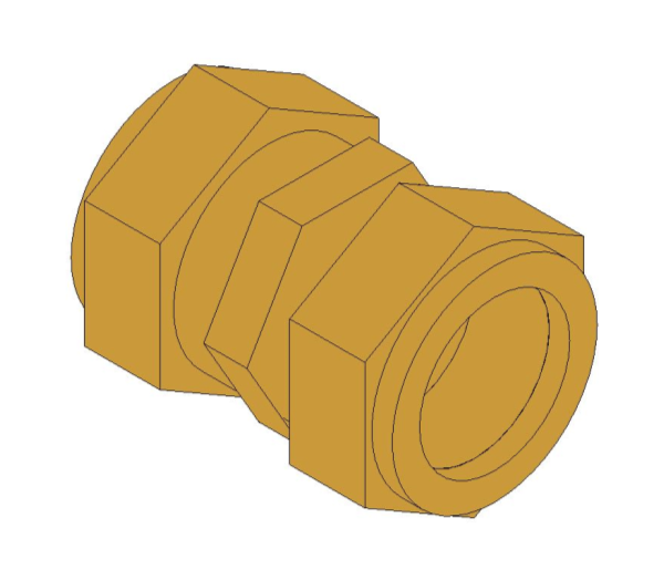 bimstore 3D image of the Compression Coupling from Boss