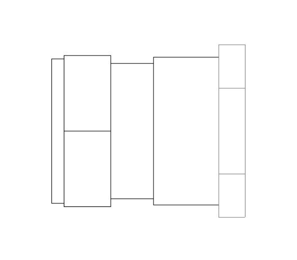 bimstore plan image of the Compression Female Iron from Boss