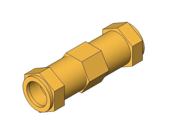 bimstore 3D image of the Compression Long Coupling from Boss