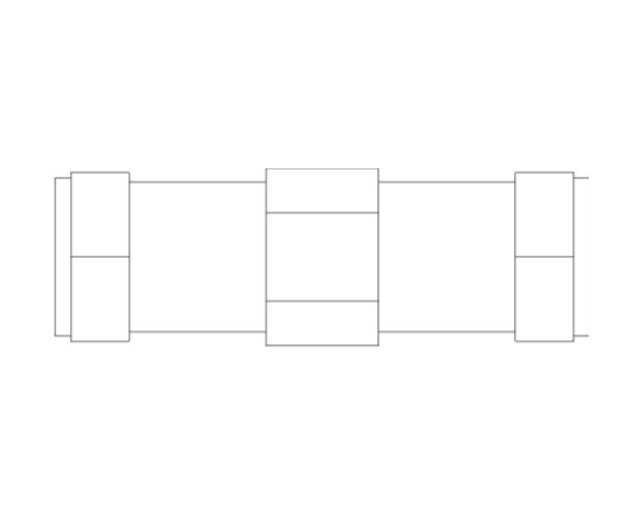 bimstore plan image of the Compression Long Coupling from Boss
