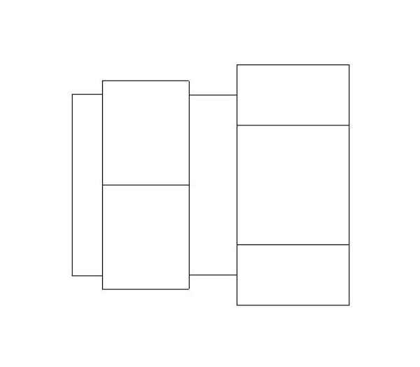bimstore plan image of the Compression Short Female Tap Adaptor from Boss