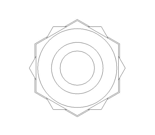 bimstore side image of the Compression Swivel Tap Connector from Boss