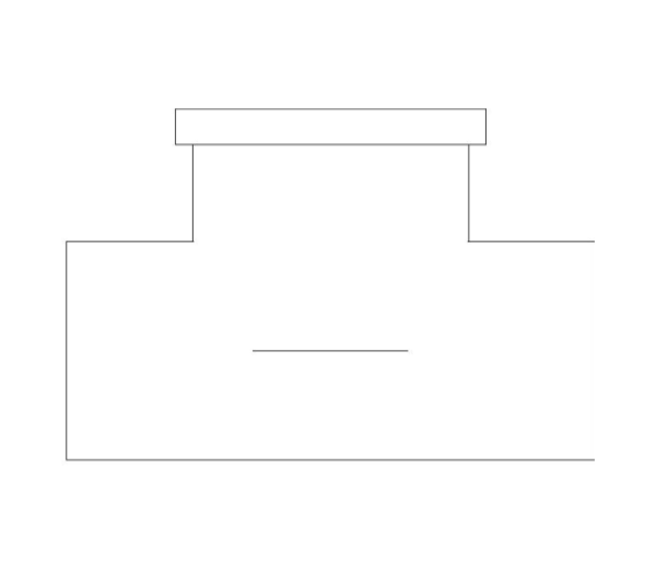 bimstore plan image of the End Feed Fitting - Female Branch Tee from Boss