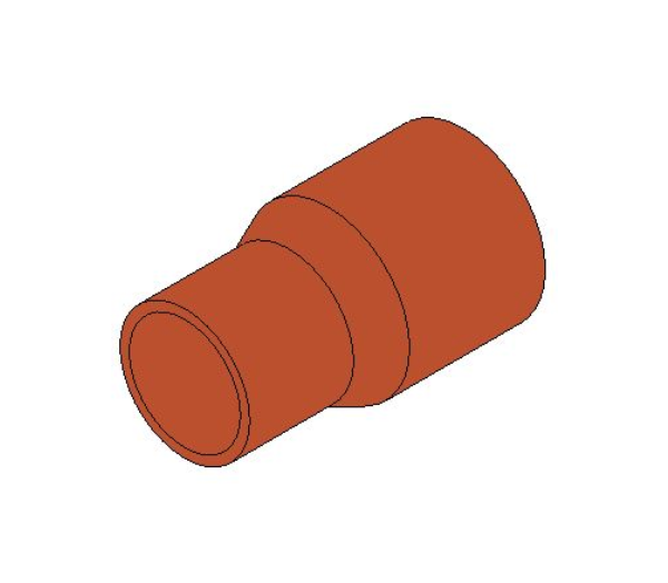 bimstore 3D image of the End Feed Fitting - Reducer from Boss