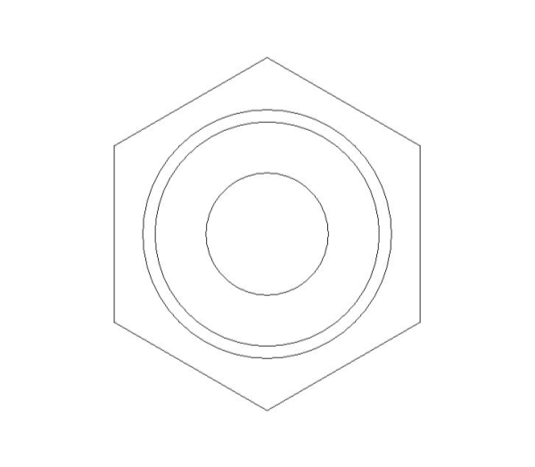 bimstore side image of the End Feed Fitting - Straight Tap Connector from Boss