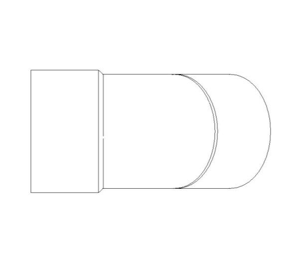 bimstore front image of the End Feed Fitting 45 Degree Street Elbow from Boss