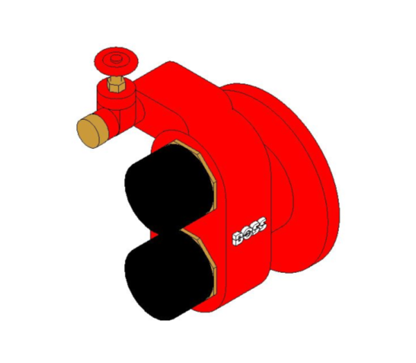 bimstore 3D image of BOSS Fire Control - Dry Riser Inlet Breeching