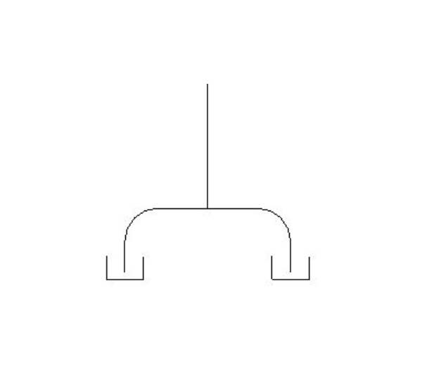 bimstore plan symbol image of BOSS Fire Control - Dry Riser Inlet Breeching