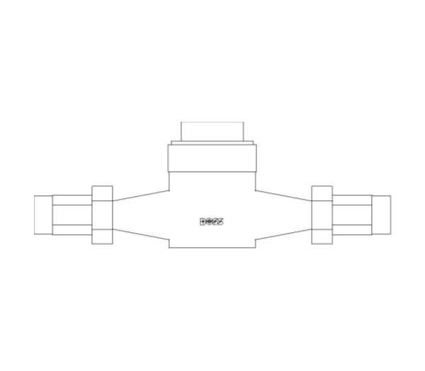 Product: Multi Jet Water Meter FIG 38