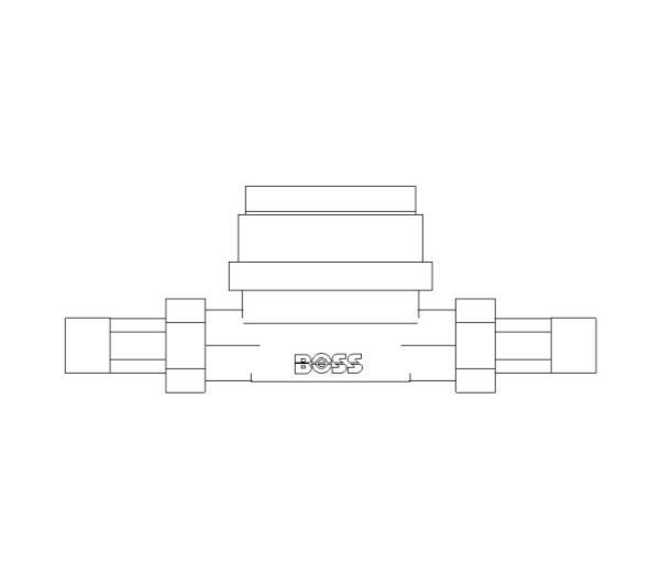 Product: Single Jet Water Meter FIG 38