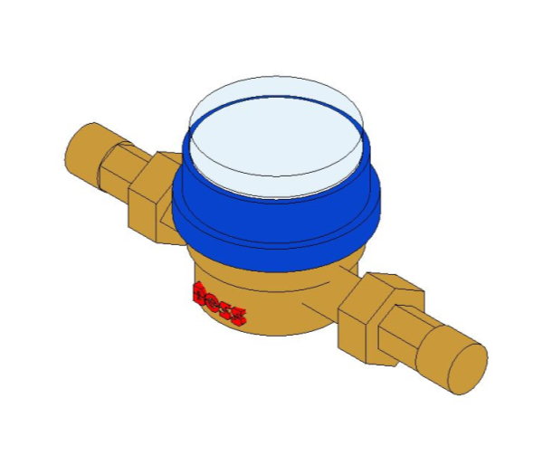 Product: Single Jet Water Meter FIG 38