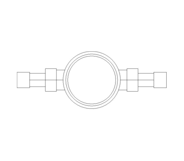 Product: Single Jet Water Meter FIG 38