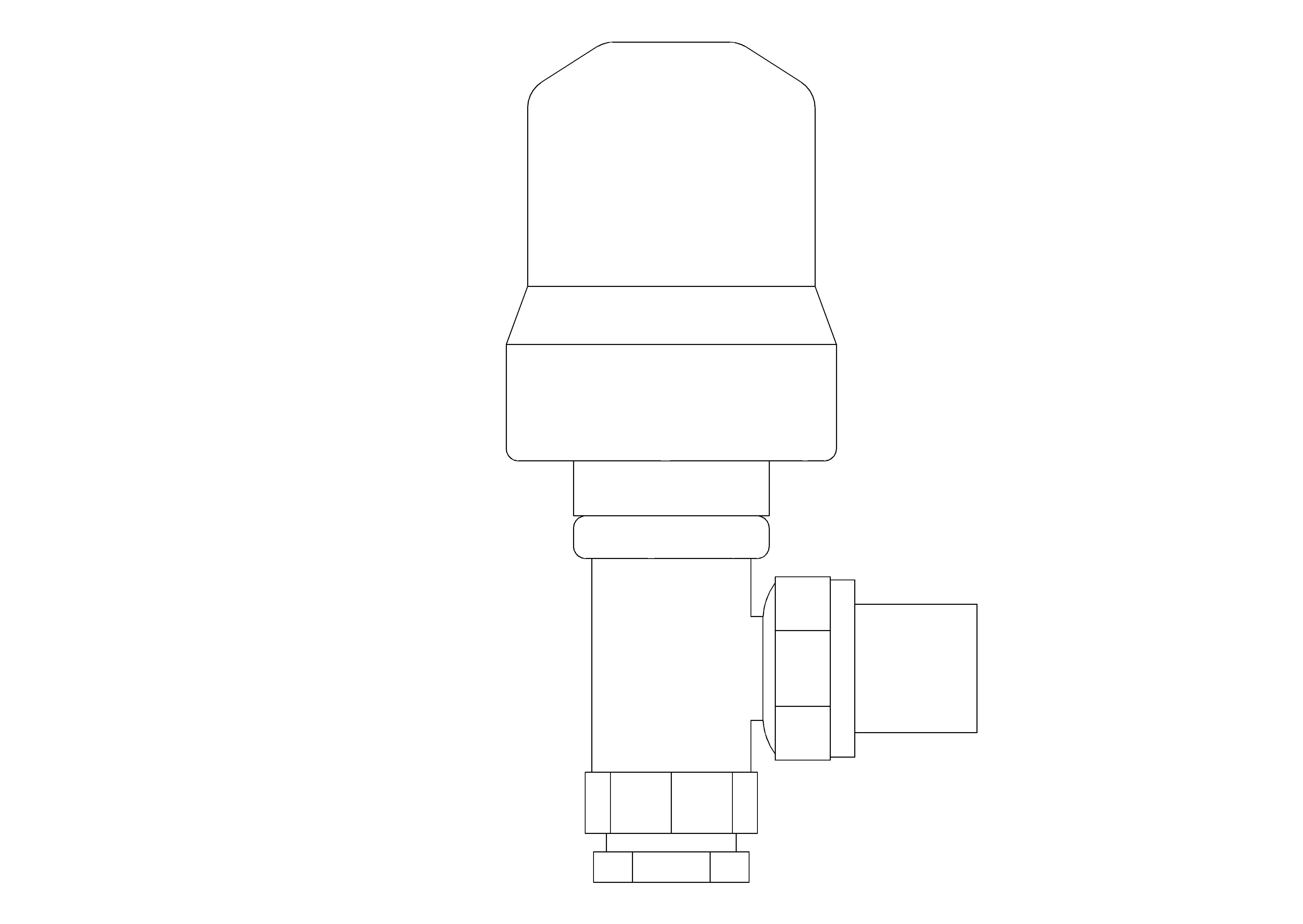 Product: Thermostatic Radiator Valves (TRV) - Vertical