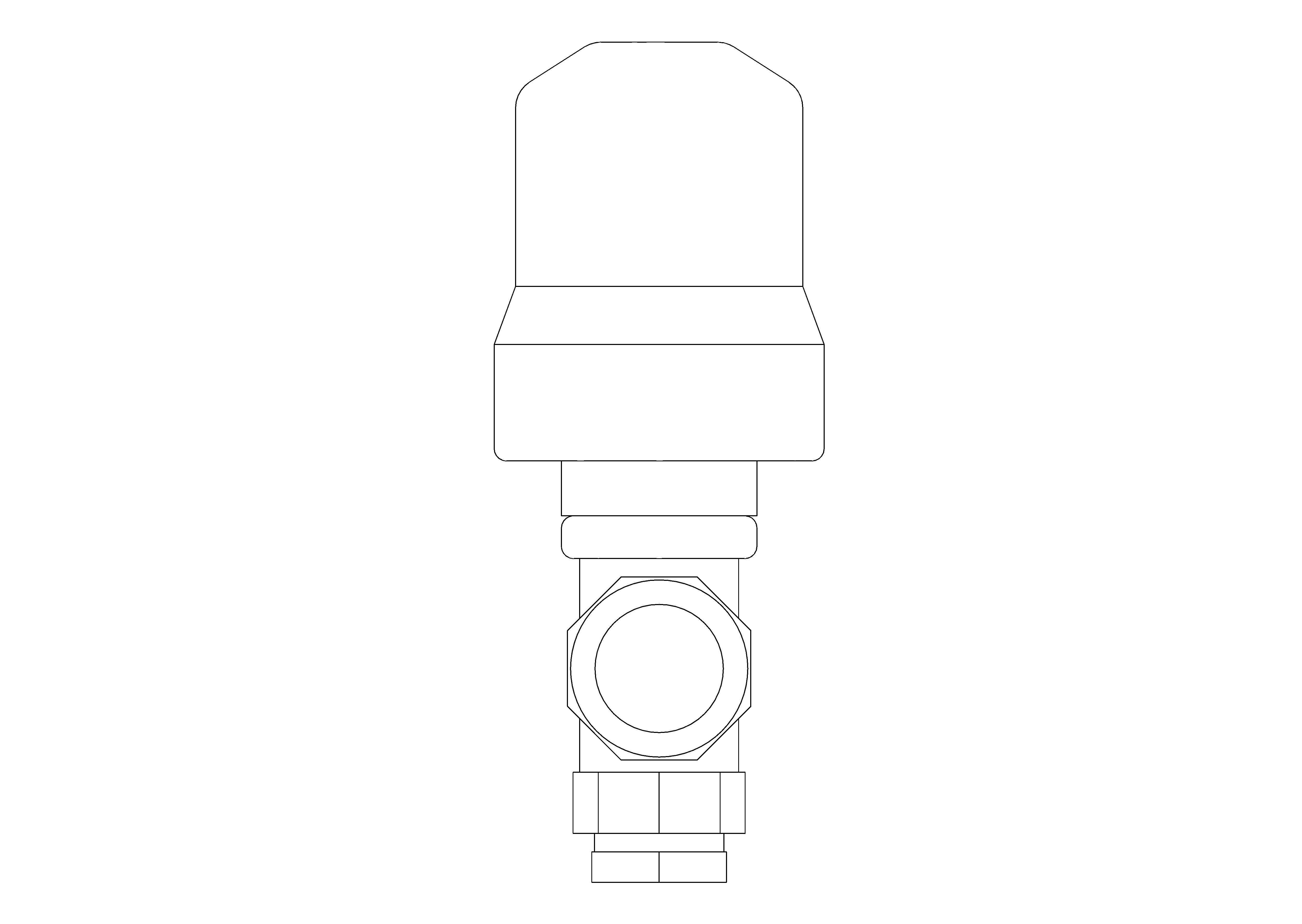 Product: Thermostatic Radiator Valves (TRV) - Vertical