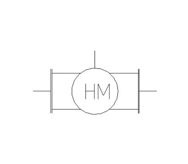 bimstore plan symbol image of BOSS Ultra Sonic Heat Meter - 38USH