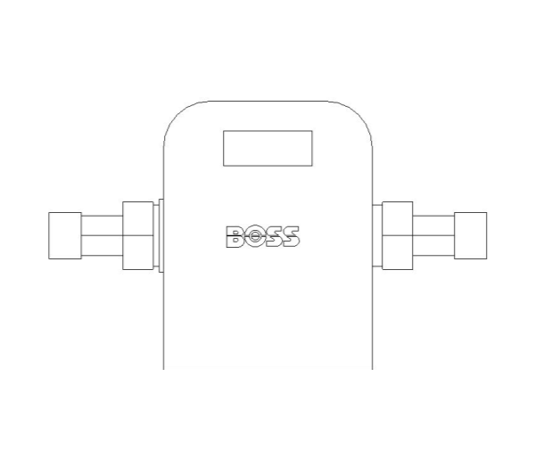 bimstore plan image of BOSS Ultra Sonic Heat Meter - 38USHW-A