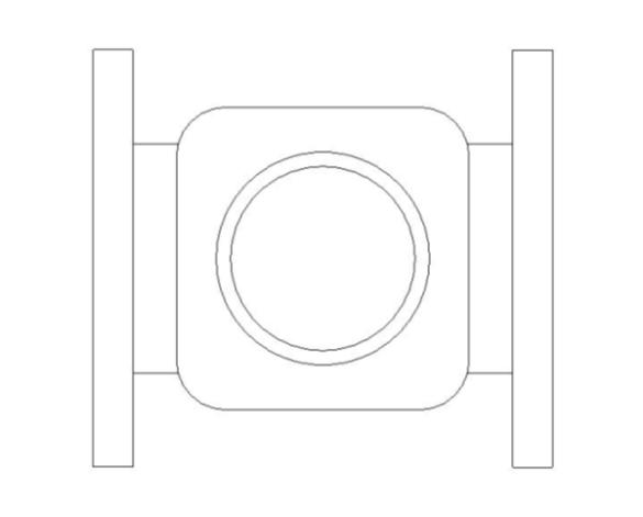 bimstore plan image of the Woltmann Water Meter - 38CMWF from Boss
