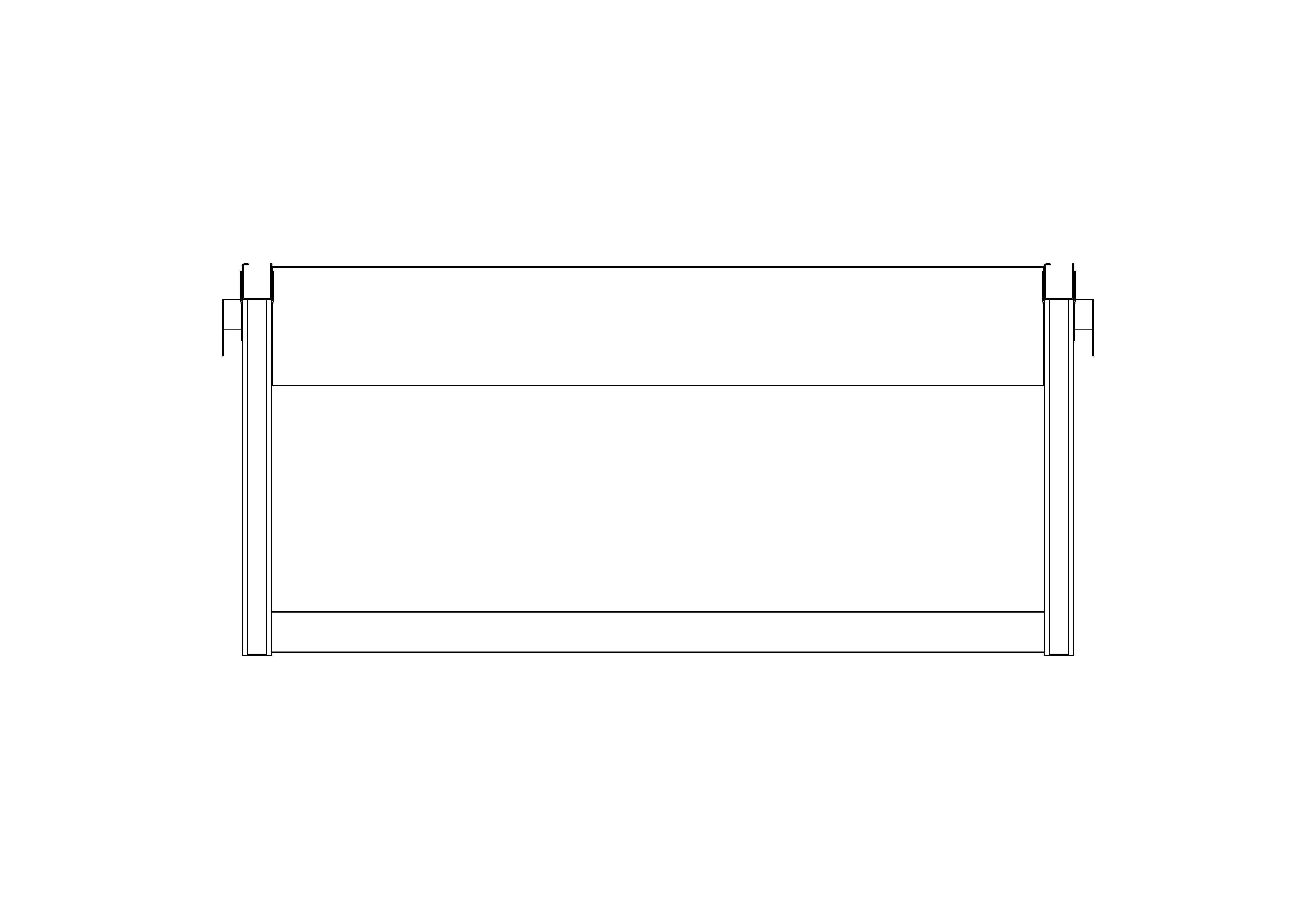 bimstore plan image of the Cubio Bench OH Kit 15-01 from Bott