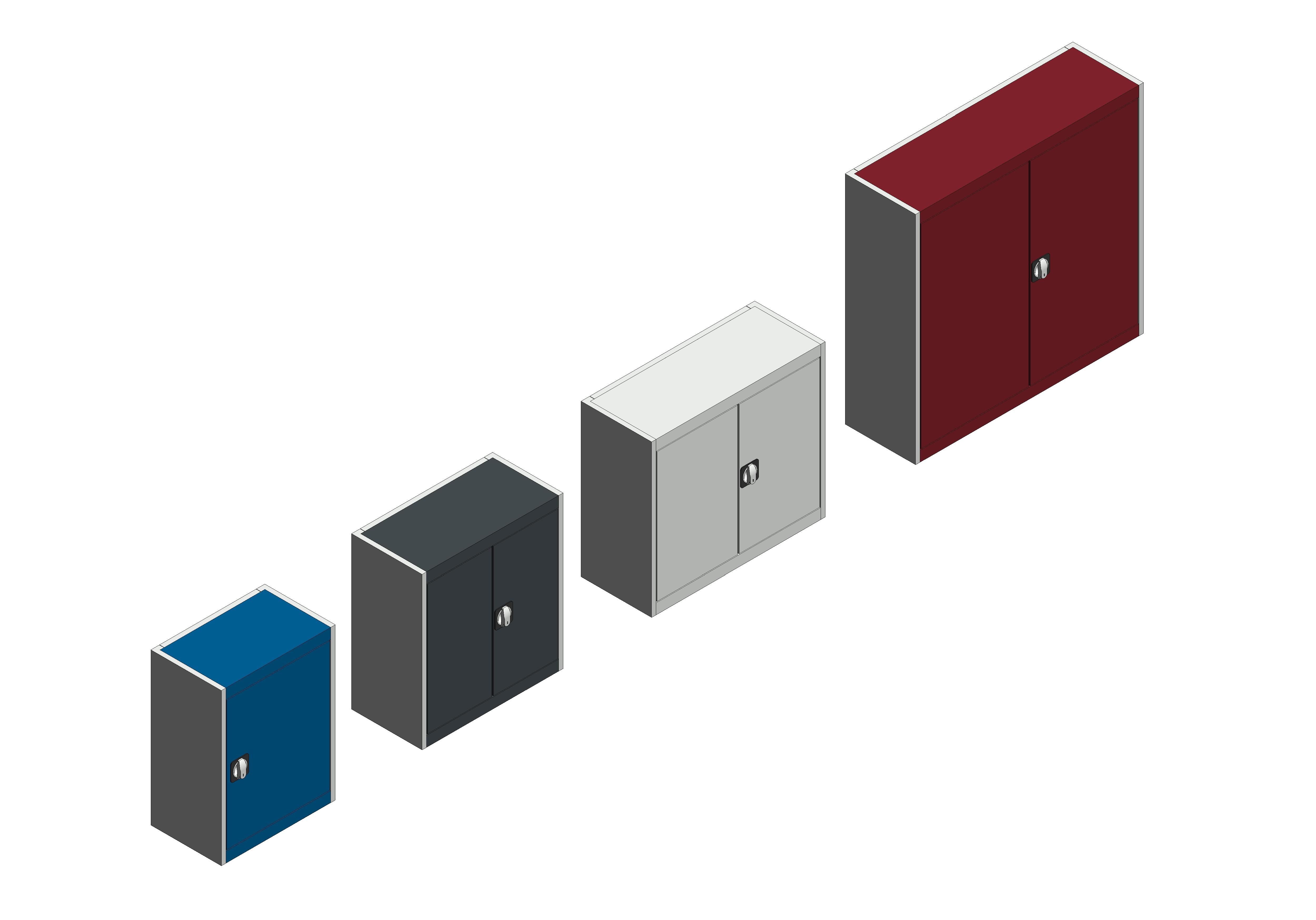bimstore 3D all image of the Cubio Cupboard from Bott