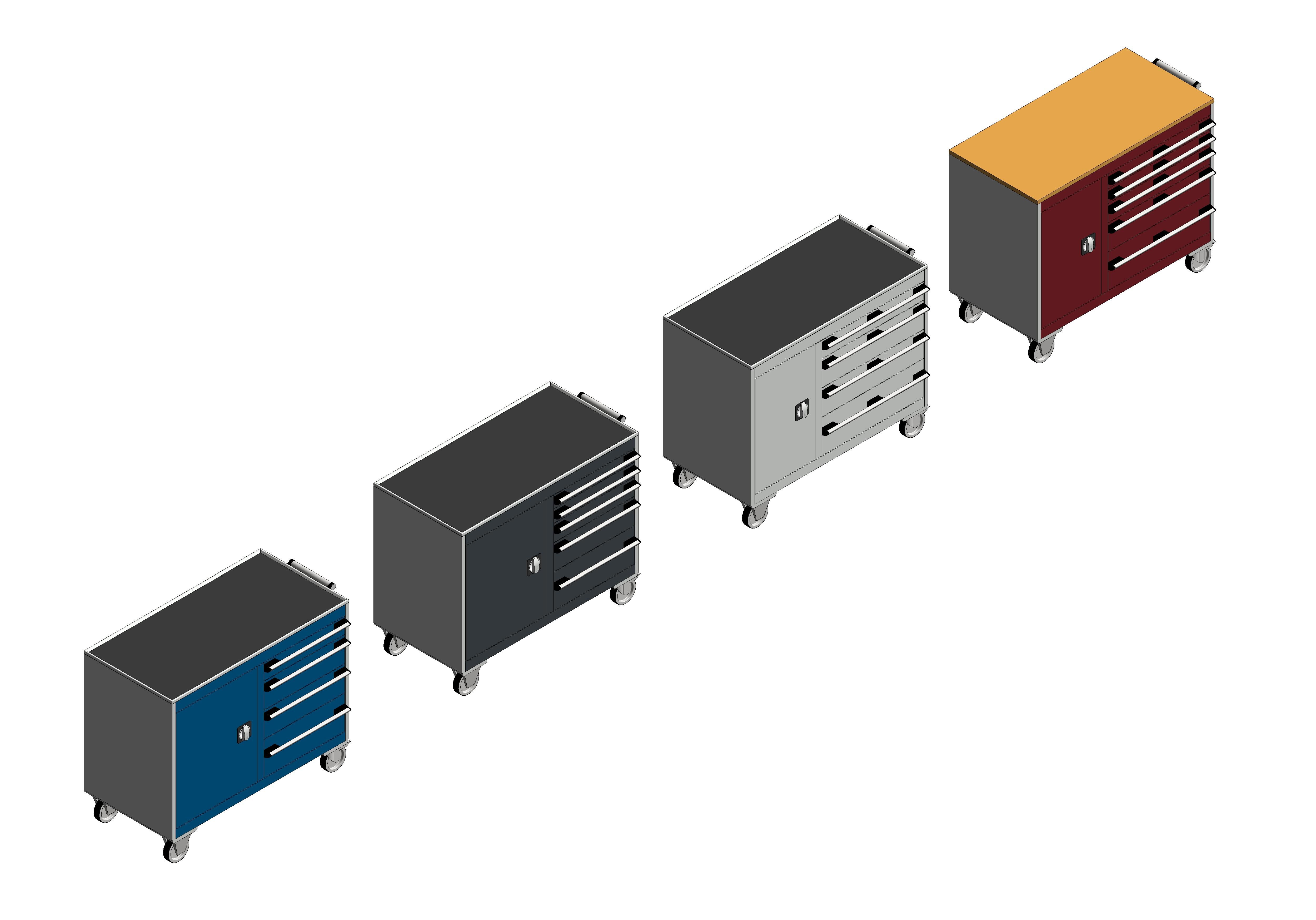 bimstore 3D all image of the Cubio Mobile Cab 50-50 (Mpx) from Bott