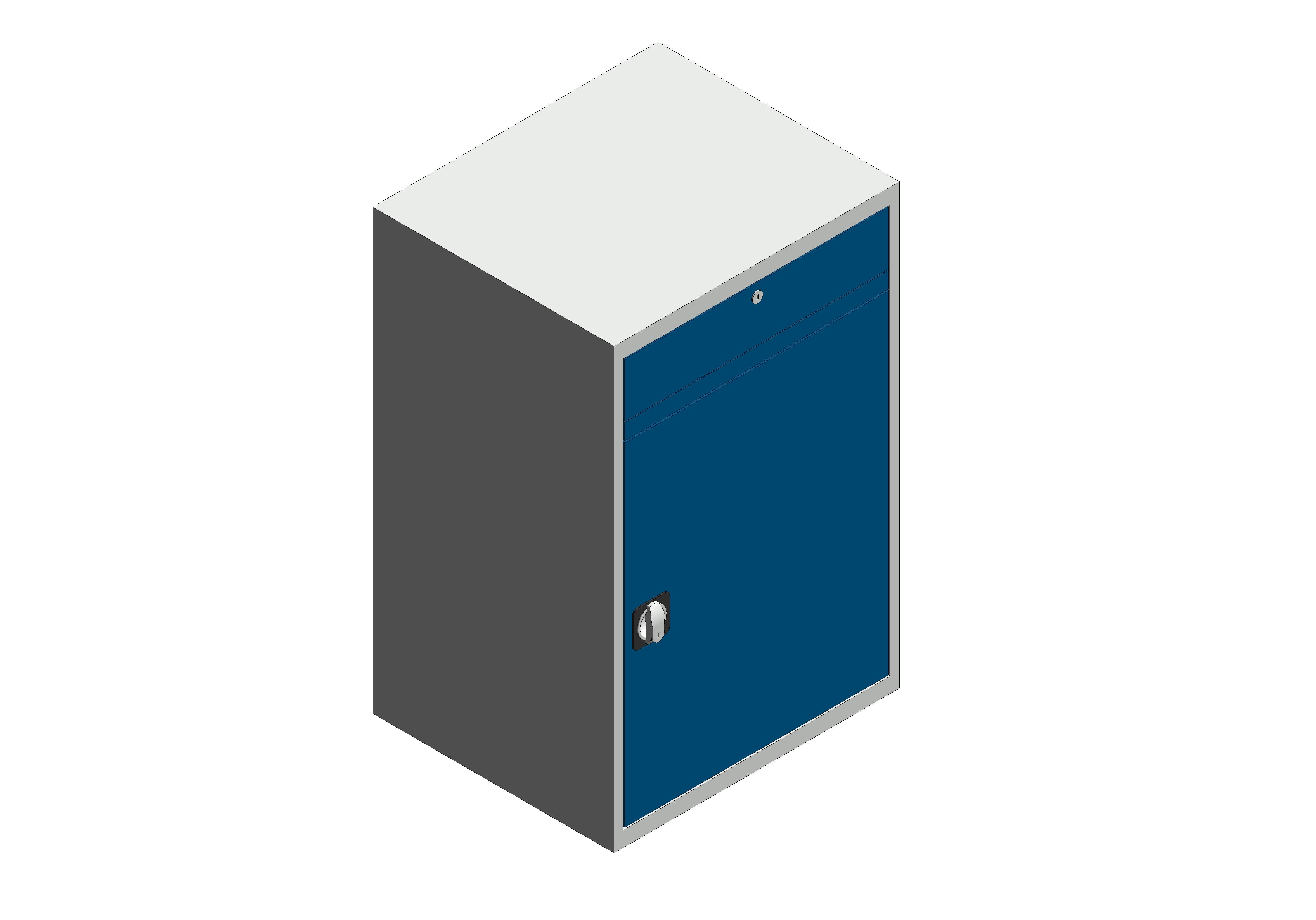 bimstore 3D image of the Verso Computer Cupboard from Bott