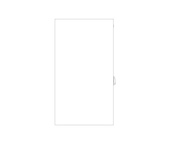 bimstore side image of the Verso Computer Cupboard from Bott