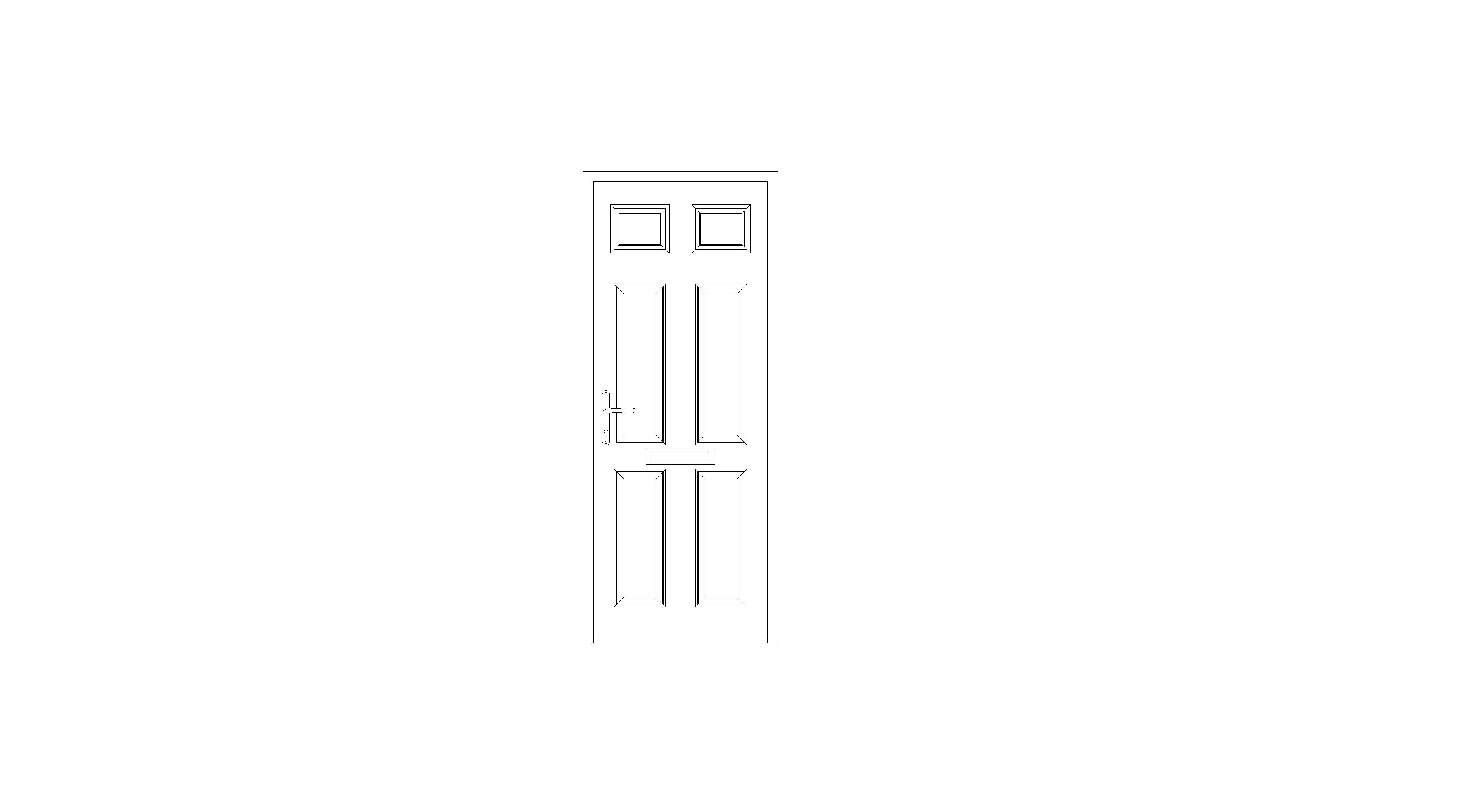 bimstore front image of Bowater - Composite Door – Alnwick