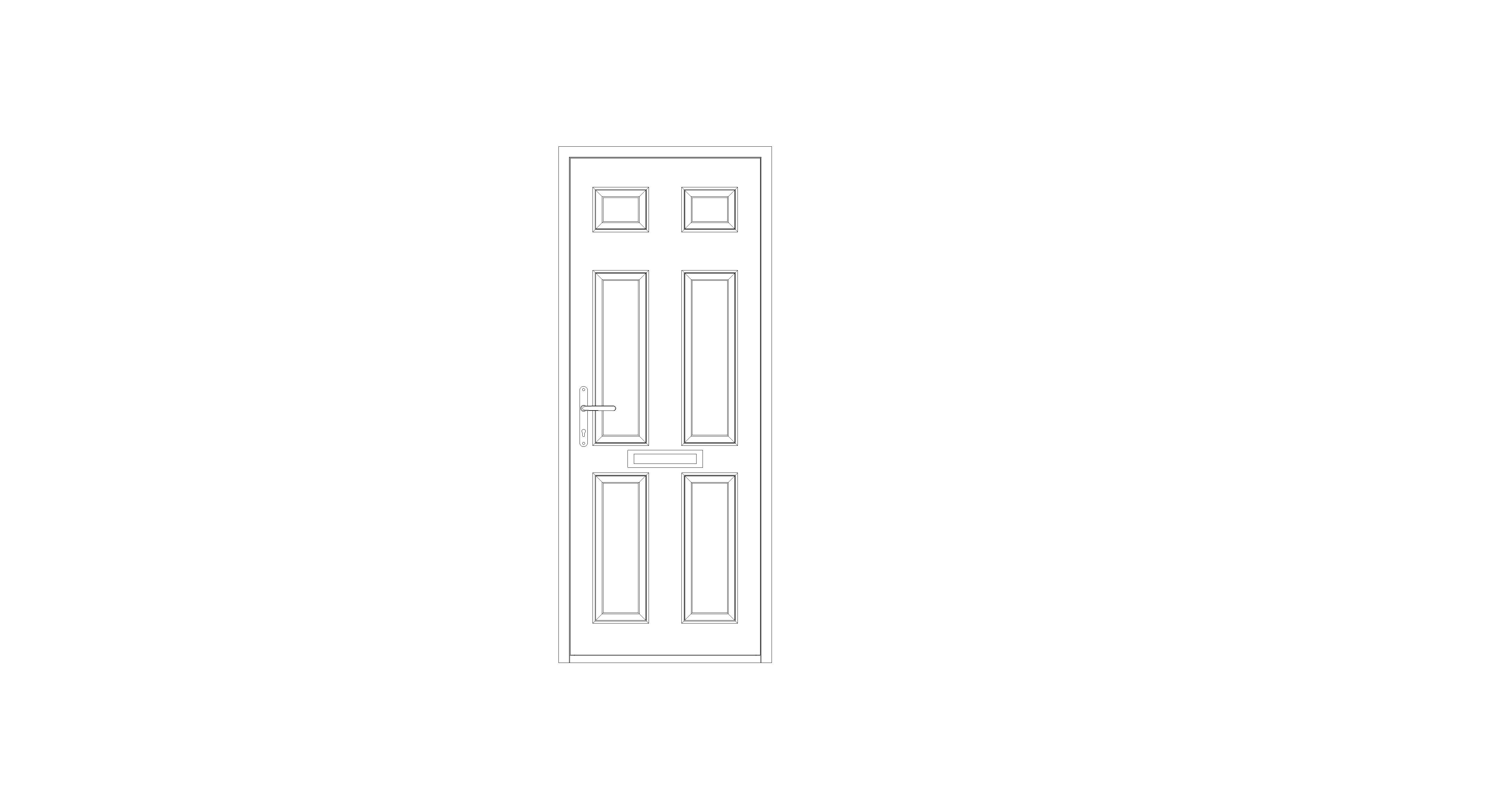 bimstore front image of Bowater - Composite Door – Cuthbert