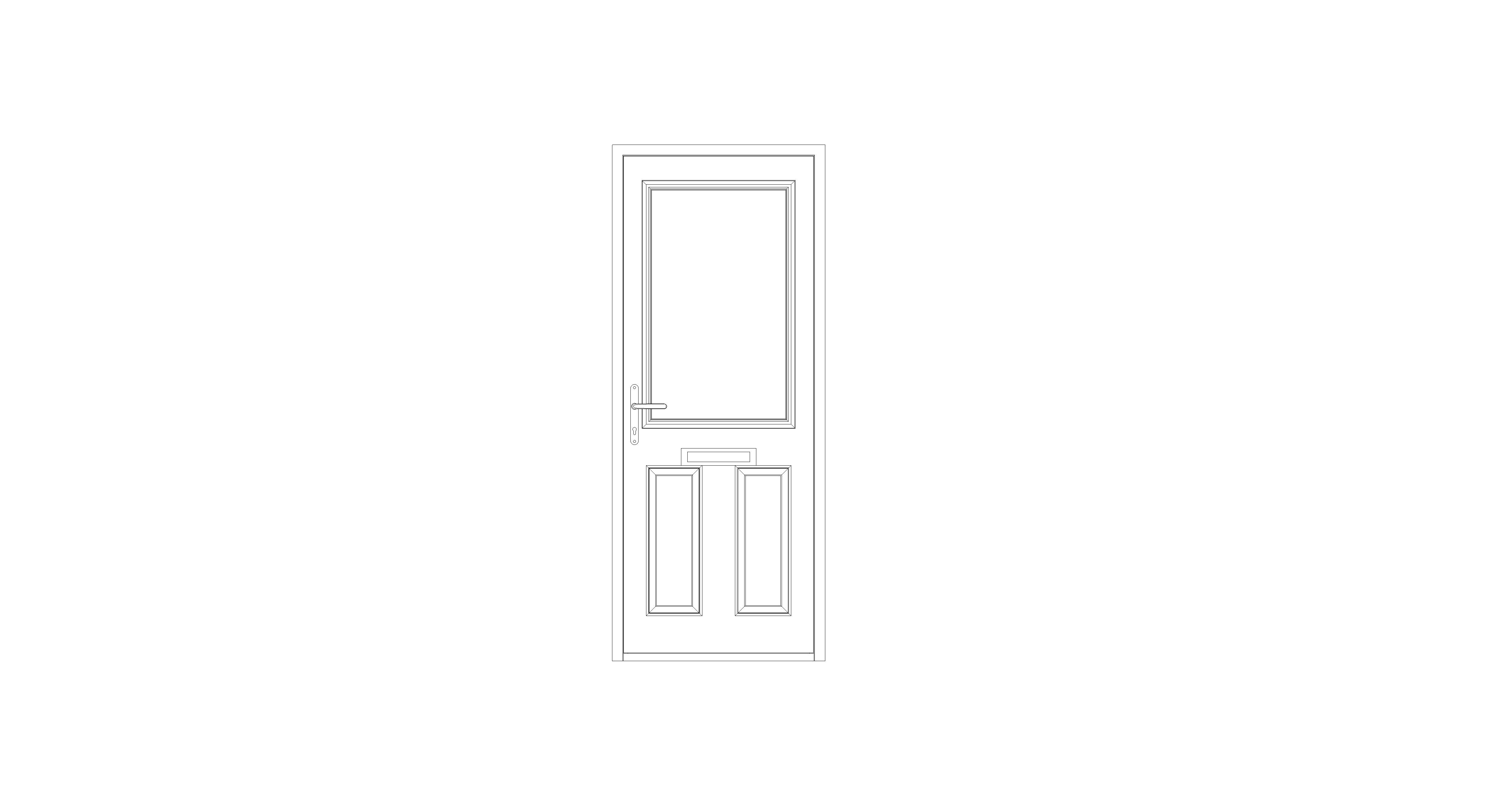 bimstore front image of Bowater - Composite Door – Lindisfarne