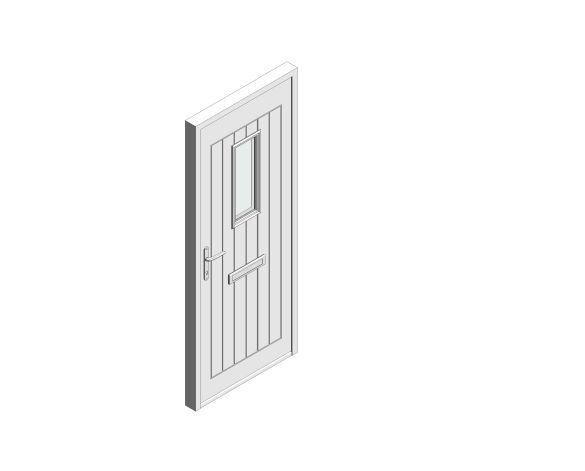 bimstore 3D image of Bowater - Composite Door – Maple
