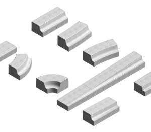 Product: Kassel Bus Stop Kerb