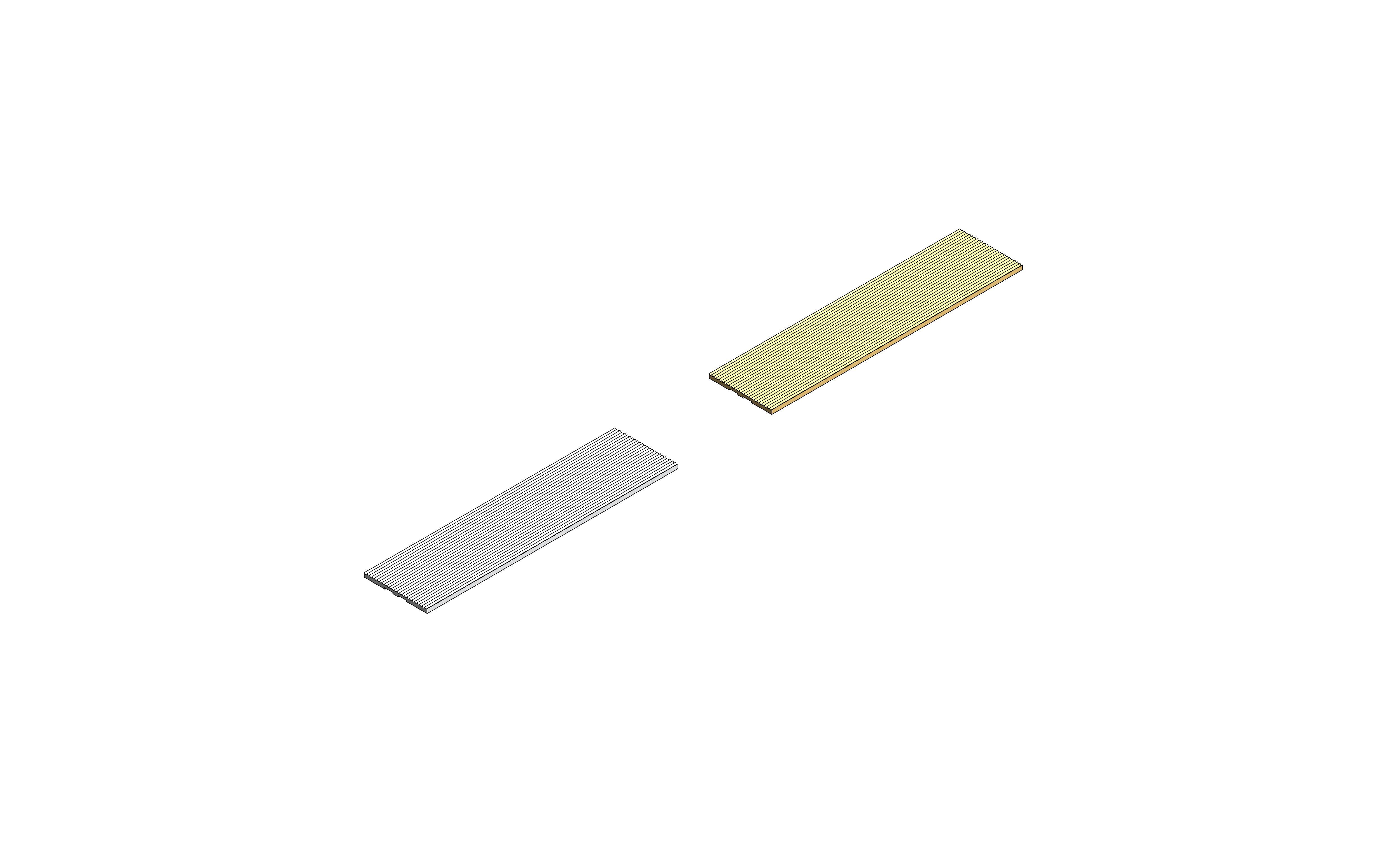 Image of Aluminium & Solid Brass Stair Nosing - 033