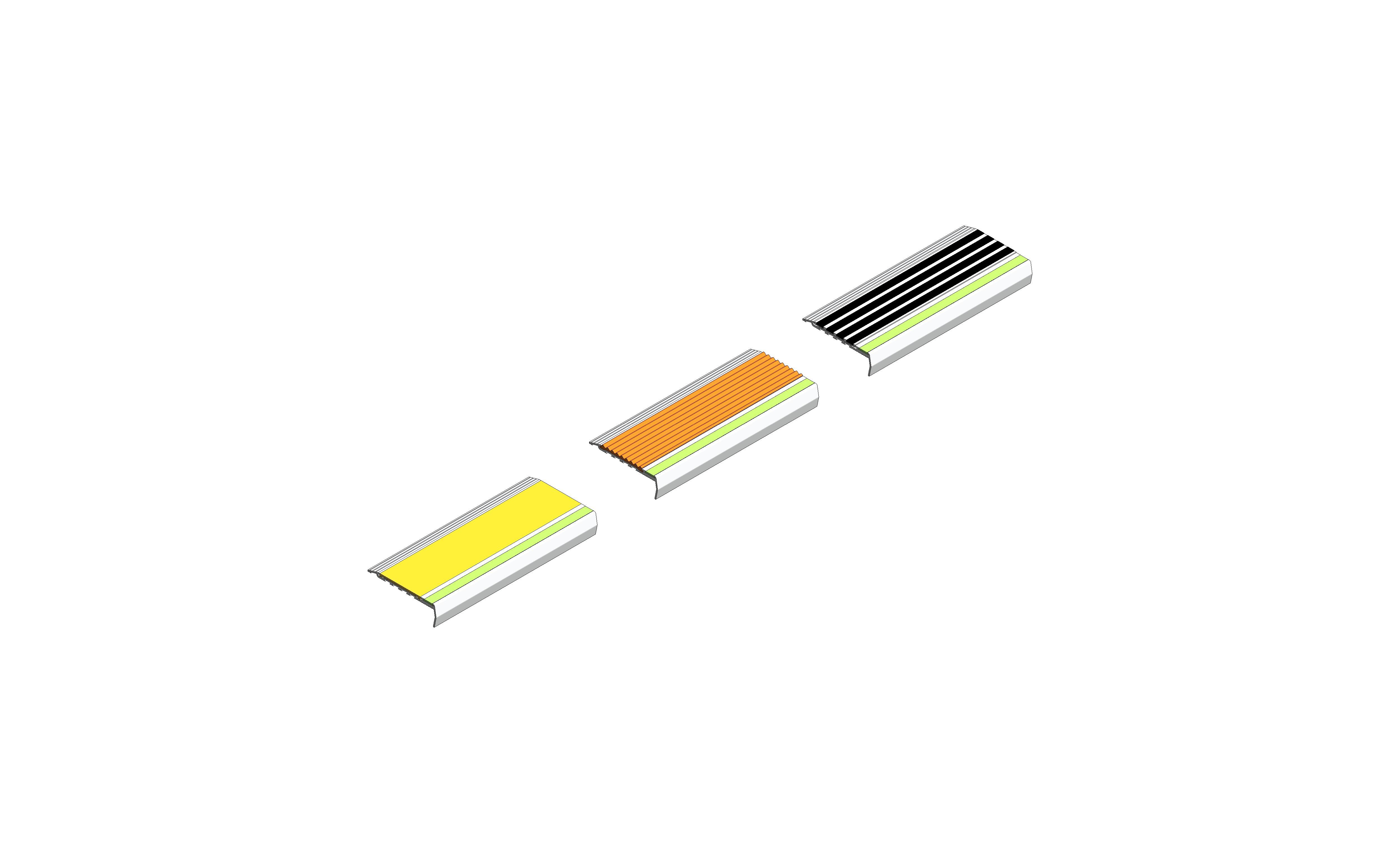 Image of Aluminium Stair Nosing - 127 & 427