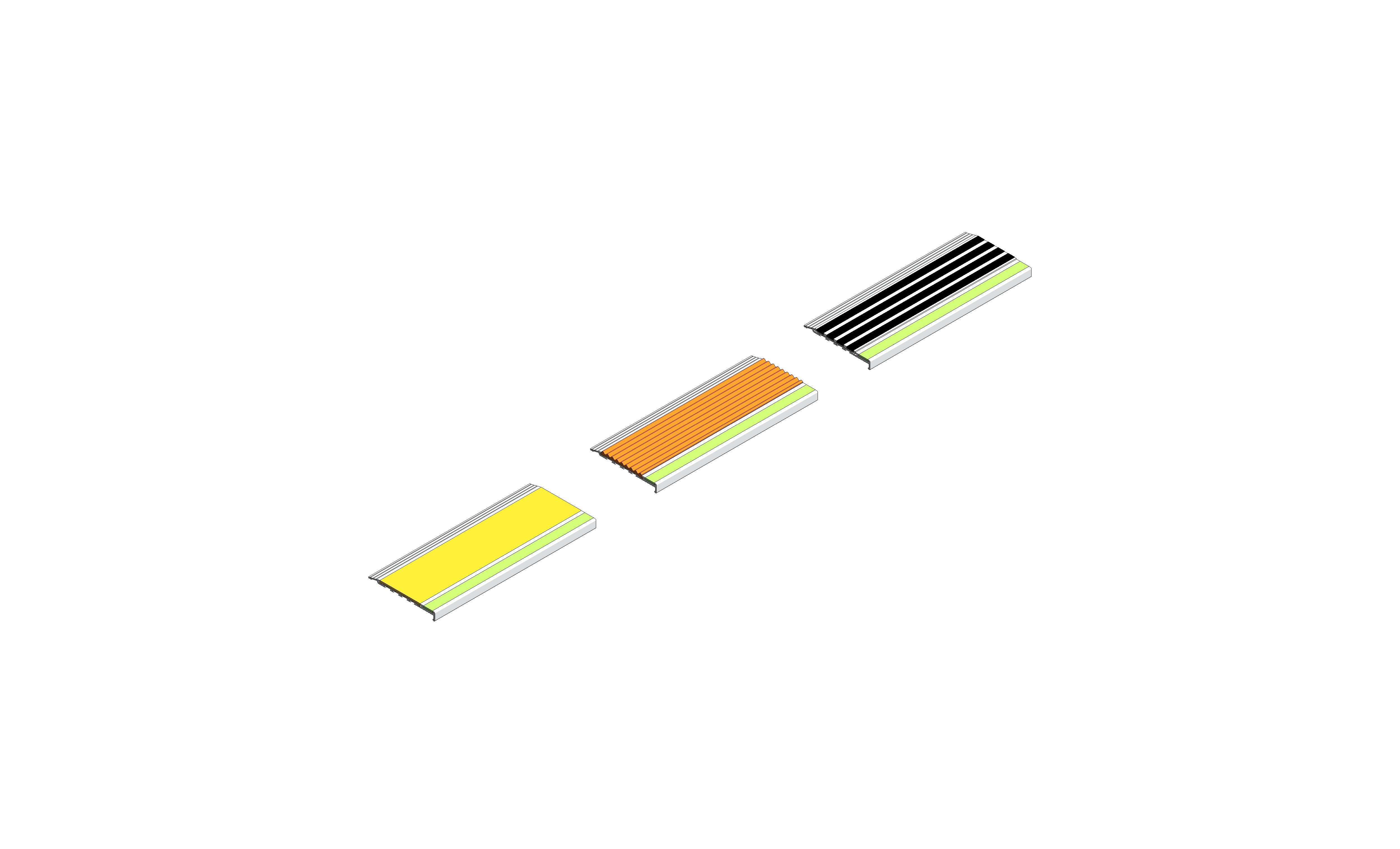 Image of Aluminium Stair Nosing - 128 & 428