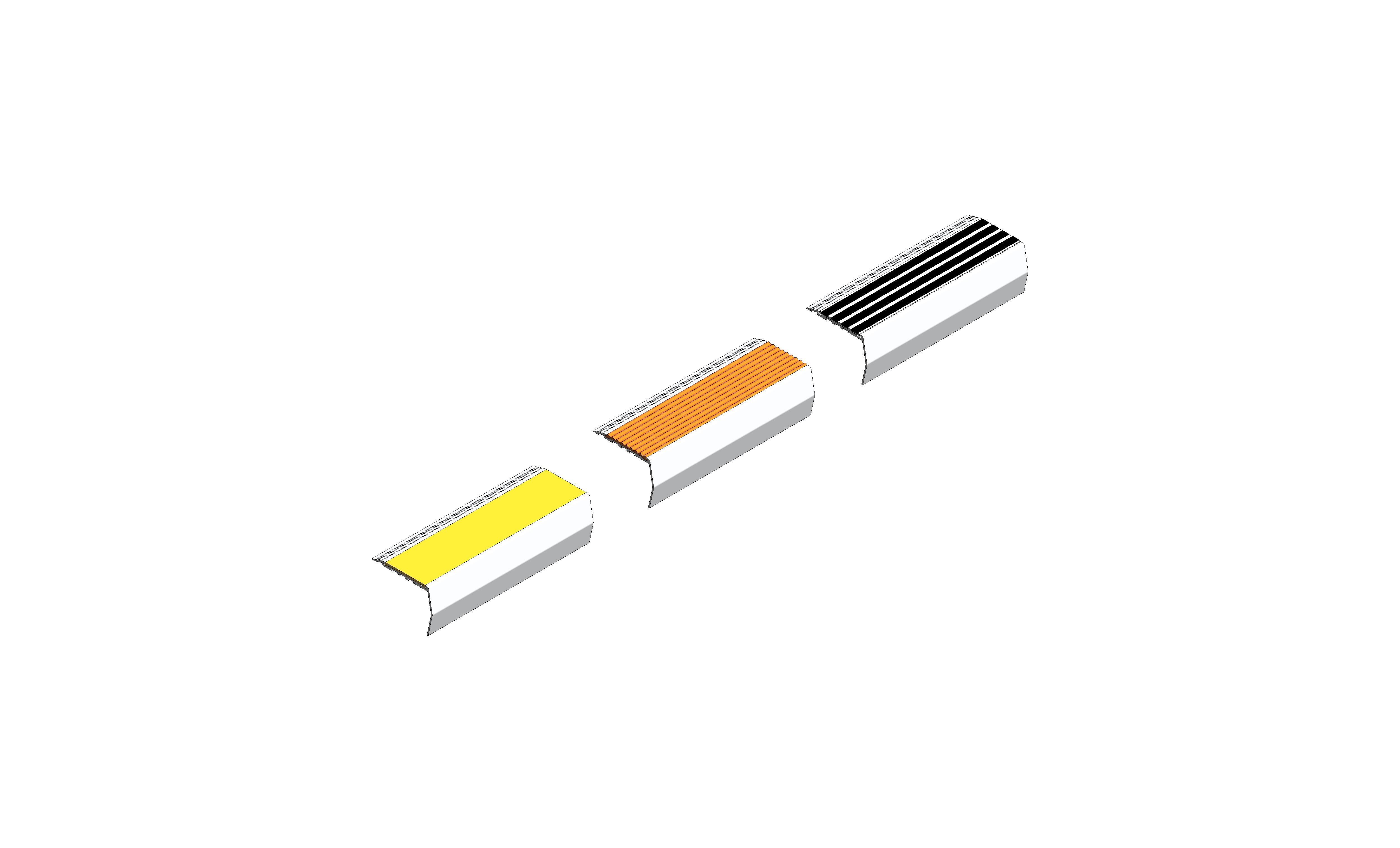 Image of Aluminium Stair Nosing - 135 & 435